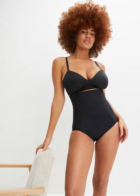 Strong Shape Slip in schwarz von vorne - bonprix