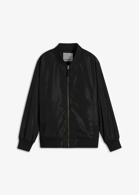 Blouson in schwarz von vorne - bonprix
