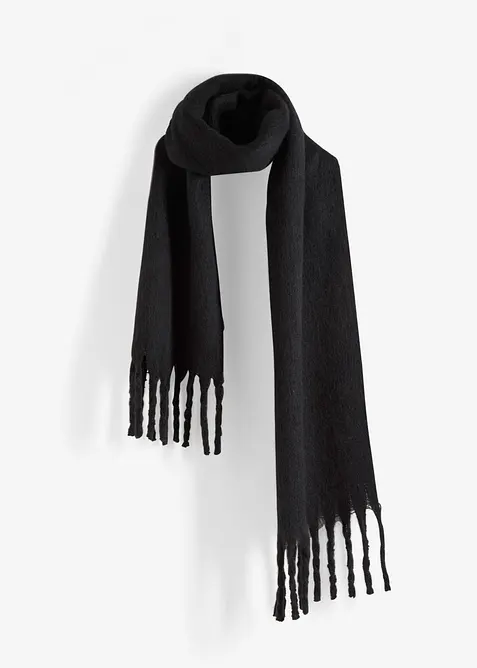 Schal in schwarz von vorne - bonprix