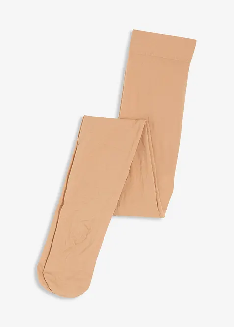 Feinstrumpfhose 40 DEN in beige von vorne - bonprix