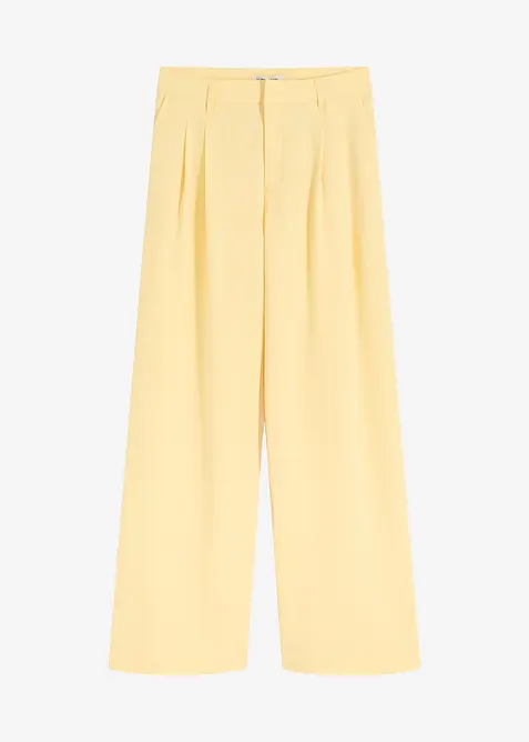 Marlenehose in gelb von vorne - bonprix