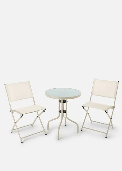Gartenmöbel Set 3-tlg. Set in beige - bonprix