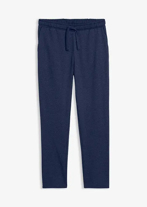 Regular Fit Jogginghose, Straight in blau von vorne - bonprix