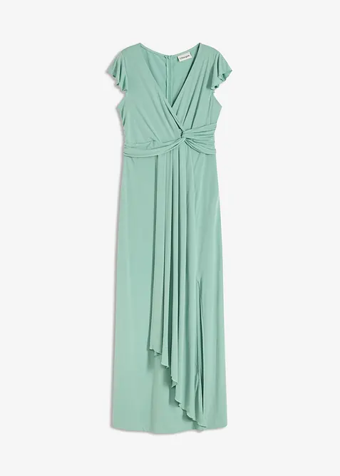 Maxikleid in grün von vorne - bonprix