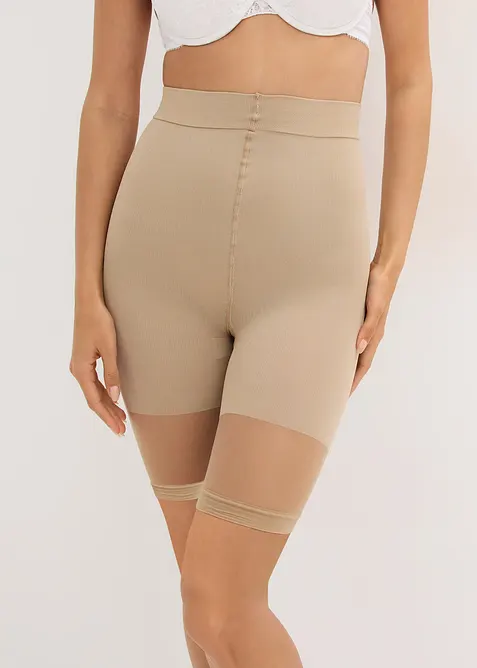 Shape Anti-Scheuer Radler 30 DEN in beige von vorne - bonprix