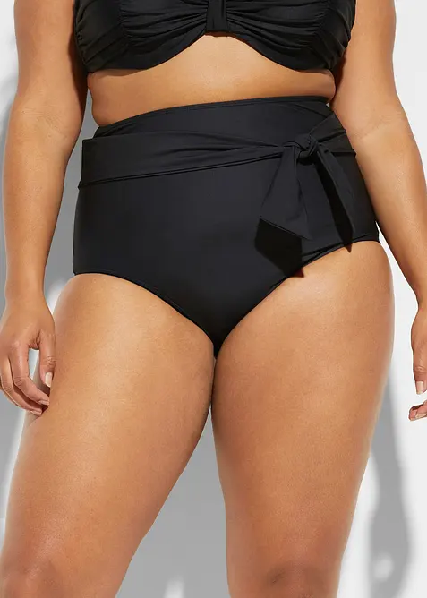 Light Shape Bikinihose in schwarz von vorne - bonprix