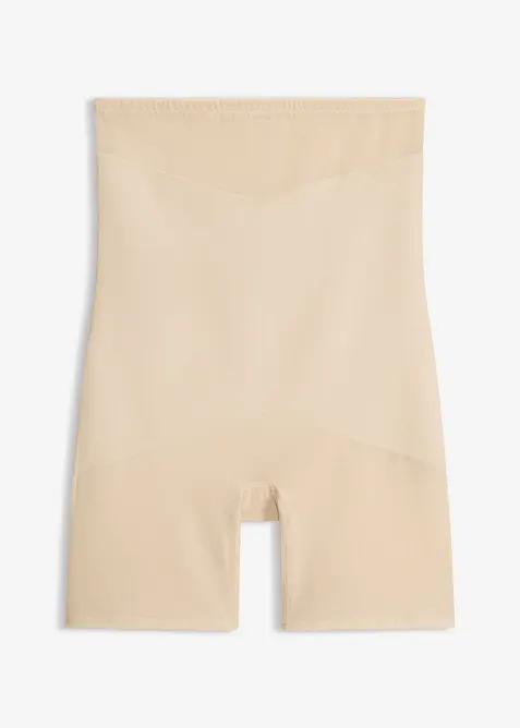 Medium Shape-Radlerhose in beige von vorne - bonprix
