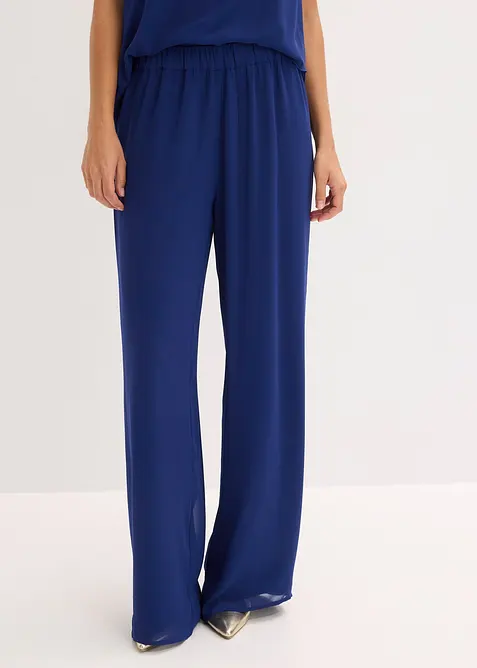 Hose in blau von vorne - bonprix