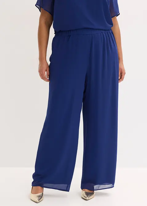 Hose in blau von vorne - bonprix