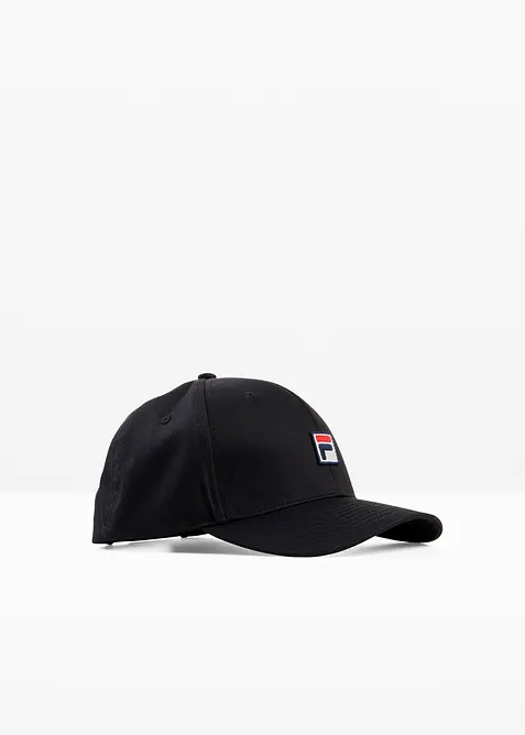 Fila Cap in schwarz von vorne - FILA