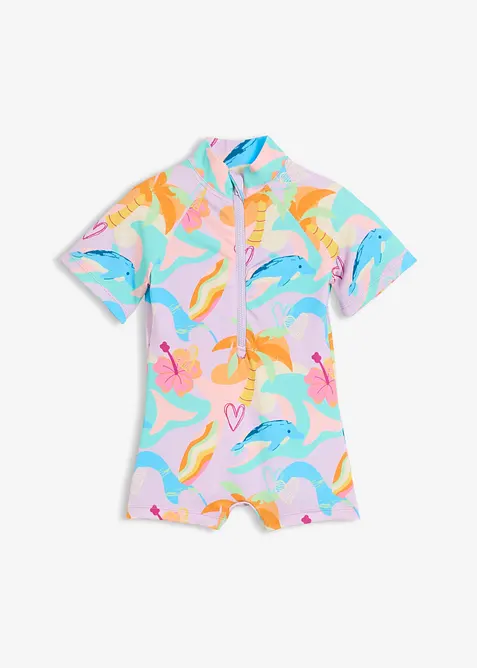 Badeoverall in lila - bonprix