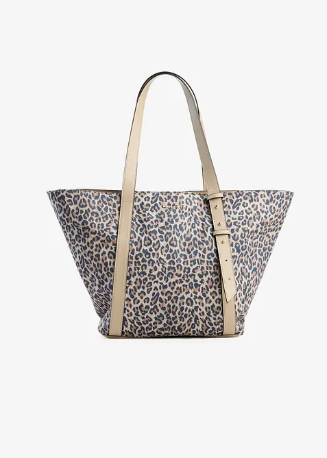 Marco Tozzi Shopper in beige von vorne - Marco Tozzi