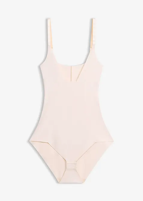 Nahtloser Medium Shape Body in beige von vorne - bonprix