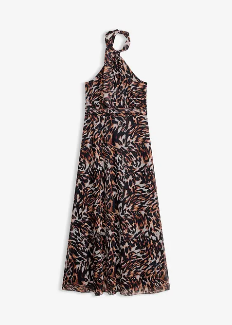 Maxikleid in schwarz von vorne - bonprix