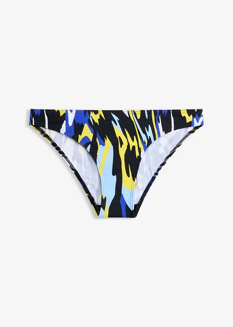 Sport-Bikinihose aus schnelltrocknendem Material in schwarz von vorne - bonprix