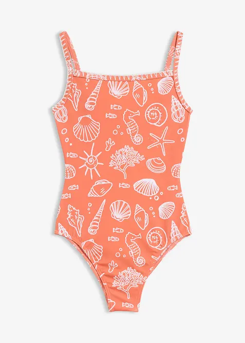 Badeanzug in orange - bonprix