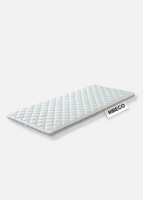 RIBECO Gelschaum Topper in weiß von vorne - RIBECO