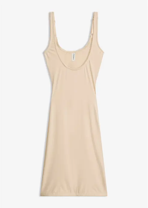 Medium Shape Kleid in beige von vorne - bonprix