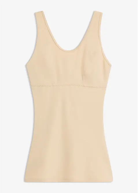 Strong Shape Top in beige von vorne - bonprix