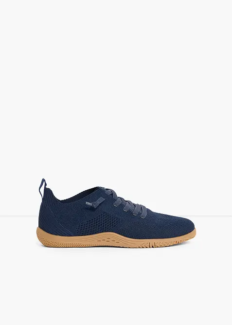 Barfußschuhe mit Schnürung in blau - bonprix