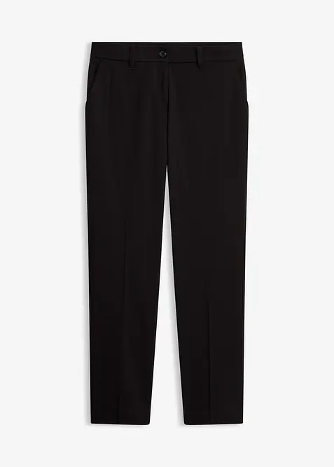 Anzugshose Petite in schwarz von vorne - bonprix