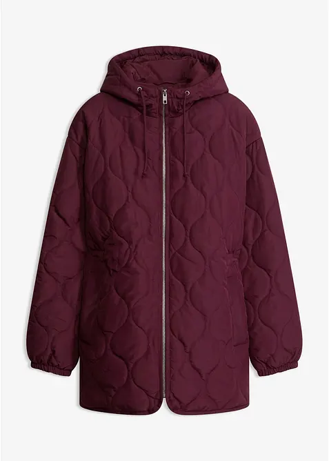 leichte Steppjacke in rot von vorne - bonprix
