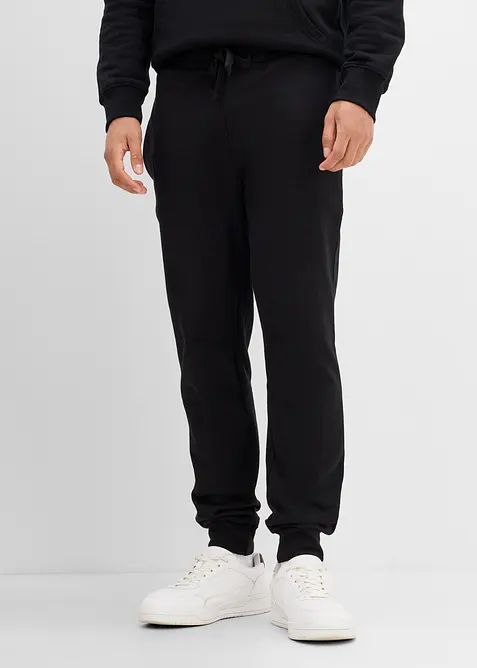 Jogginghose (2er Pack) in grau von vorne - bonprix