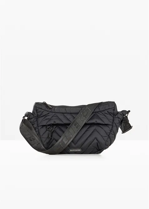 Skechers Umhängetasche in schwarz von vorne - Skechers