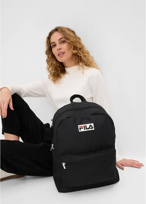 Fila Rucksack in schwarz im Look von vorne (Totalaufnahme) - FILA