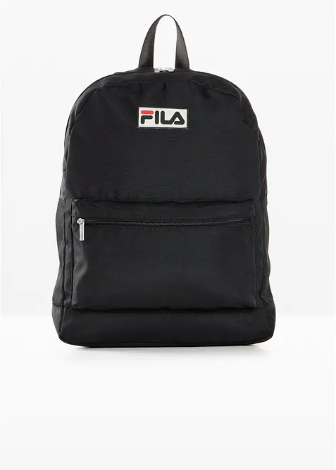 Fila Rucksack in schwarz von vorne - FILA