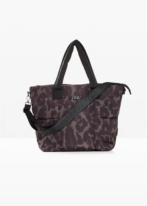Skechers Shopper in schwarz von vorne - Skechers
