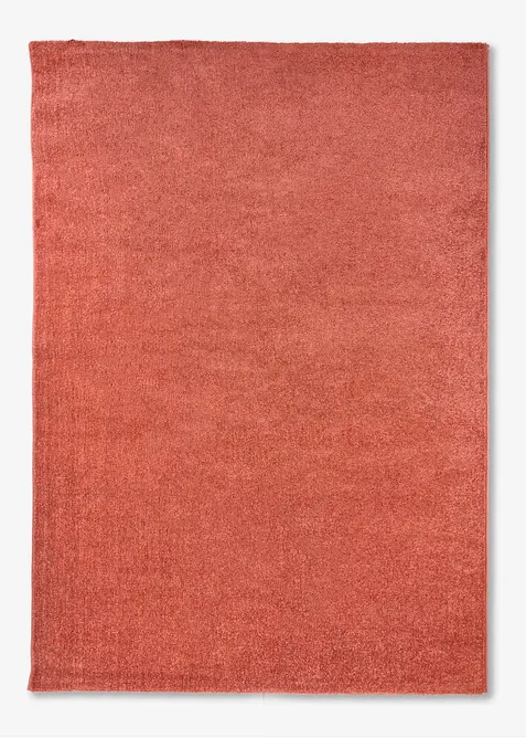Teppich mit weicher Oberfläche in rot von vorne - bonprix