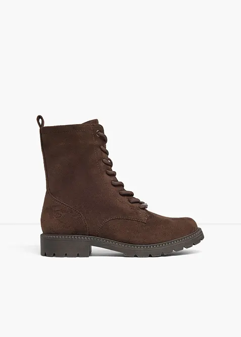 Tamaris Schnürboots in braun - Tamaris
