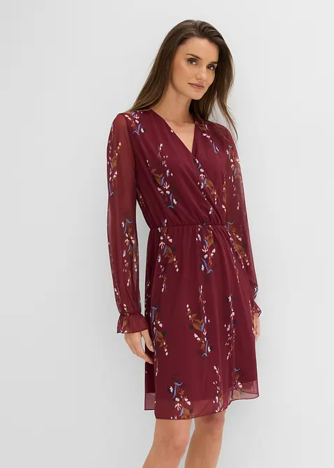 Meshkleid in rot von vorne (Totalaufnahme) - bonprix