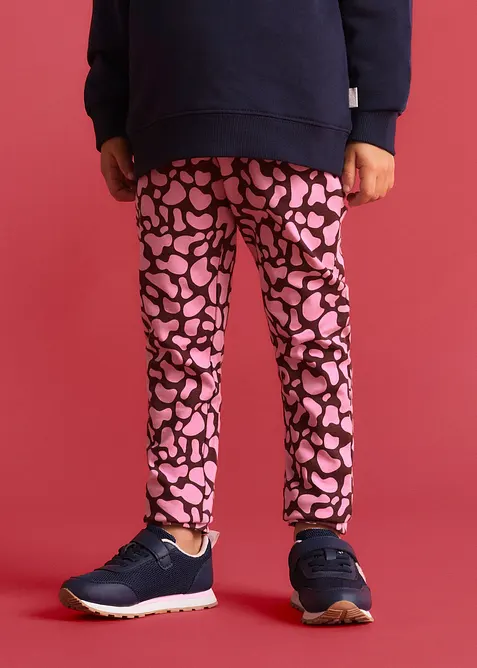 Lurchi Leggings aus elastischem Bio-Baumwoll-Mix (2er Pack) in blau von vorne - Lurchi