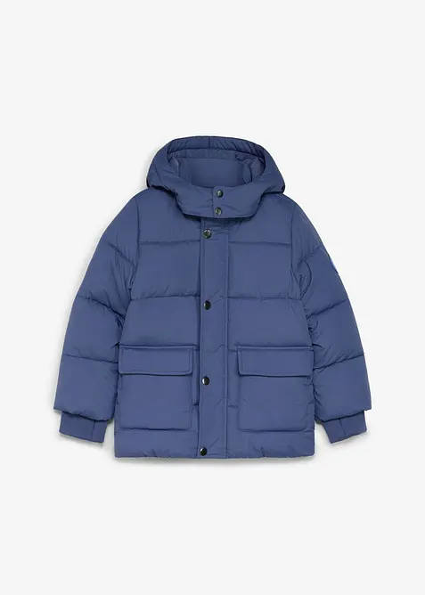 Lurchi Winter-Steppjacke, wasserabweisend in blau von vorne - Lurchi