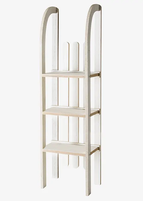 Regal in Schlittenform in beige von vorne - bonprix