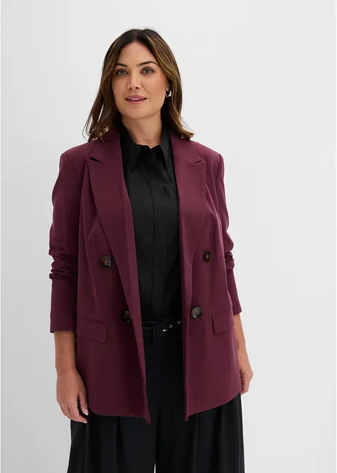 Blazer in rot von vorne (im Anschnitt) - bonprix