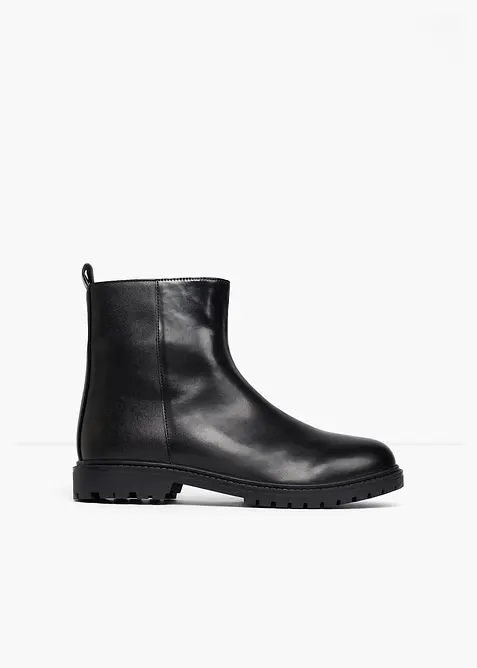 Gefütterte Boots in schwarz - bonprix