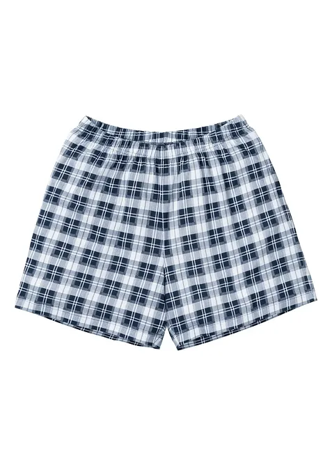 Shorty mit Baummwolle in blau - bonprix