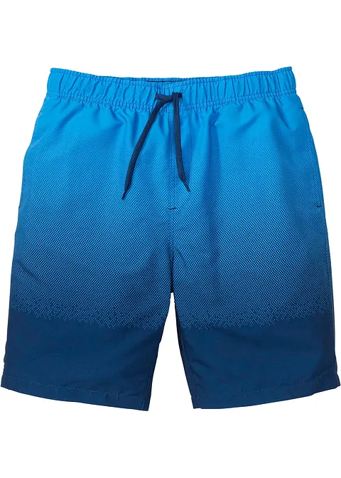 Badeshorts Herren in blau von vorne - bonprix