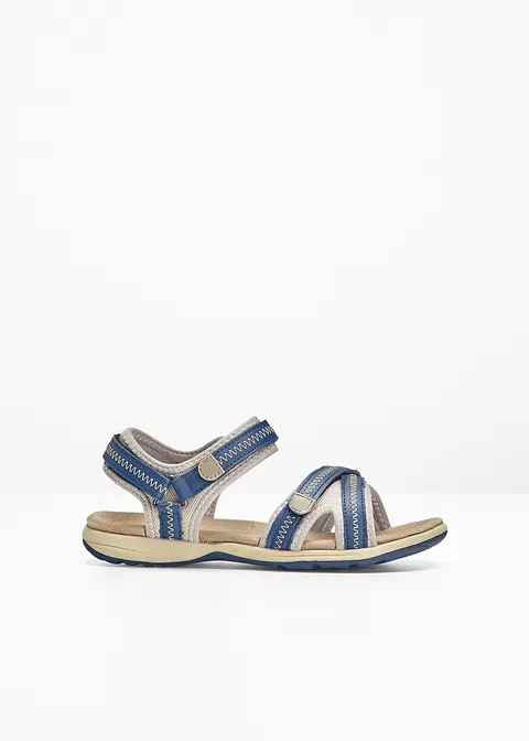 Sandale in blau - bonprix