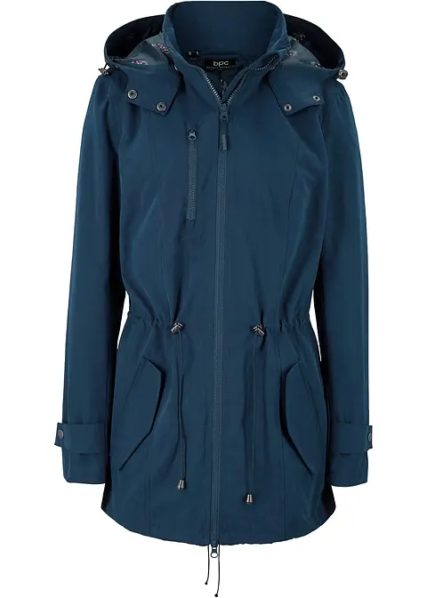 Parka in blau von vorne - bonprix