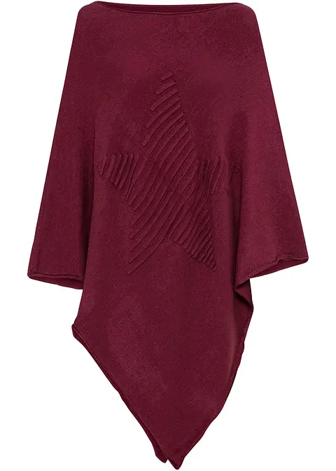 Poncho in rot - bpc bonprix collection