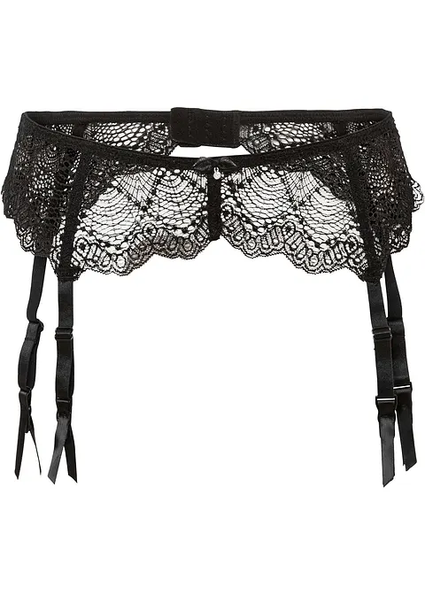 Strapshalter in schwarz von vorne - bonprix