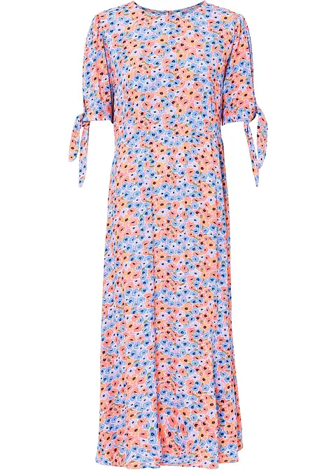Midikleid in lila von vorne - bonprix