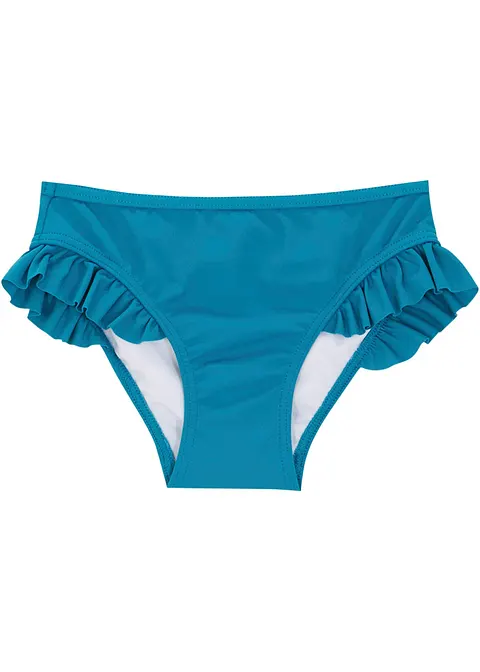 Mädchen Bikinihose in petrol von vorne - bpc bonprix collection