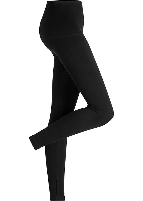 Shape Seamless Leggings mit starker Formkraft in schwarz von vorne - bonprix