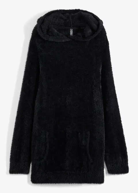 Pullover in schwarz von vorne - RAINBOW