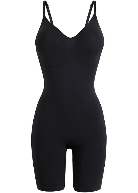 Seamless Body Shaper ​mit mittlerer Formkraft in schwarz von vorne - bonprix